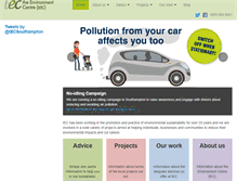 Tablet Screenshot of environmentcentre.com
